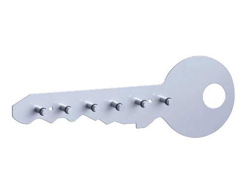 [90288779 1545320] Zeller Present Wandhaken Schlüsselboard Silber