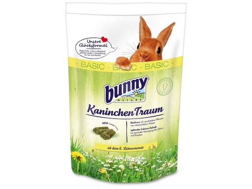 [90288922 1539750] Bunny Nature Hauptfutter Kaninchen Traum Basic, 4 kg
