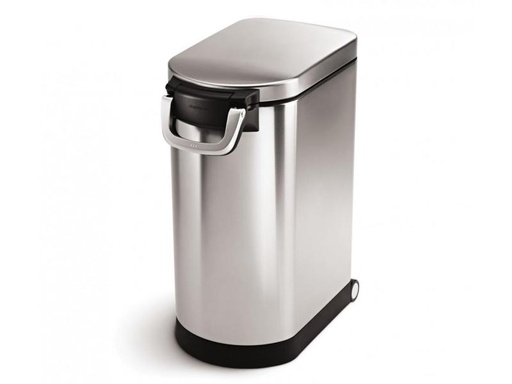 [90048545 1043588] Simplehuman Tierfutterbehälter Large Edelstahl