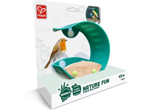 [90289253 1538760] Hape Fenster-Vogelhäuschen