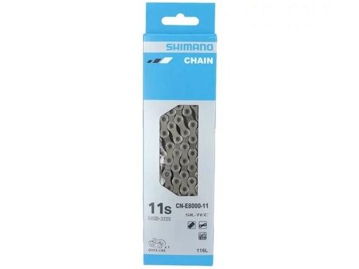 [90289341 1530923] Shimano Velokette CN-E8000-11 11-Gang, 116 Glieder