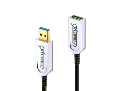 [90289414 1545597] FiberX USB 3.1-Verlängerungskabel FX-I650 AOC USB A - USB A 5 m