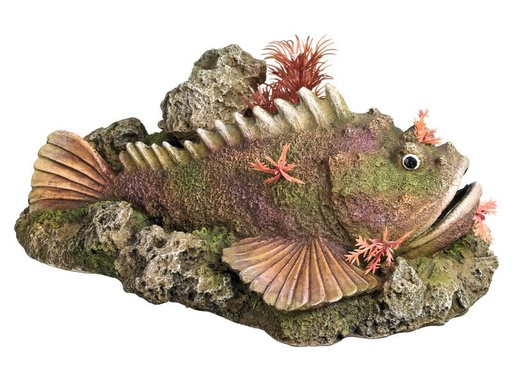 [90289531 1535148] Nobby Aqua Ornaments Steinfisch, 21 x 14.5 x 9 cm