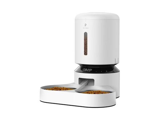 [90290017 1500582] Petlibro Futterautomat Granary Dual Feeder 5 l, Weiss