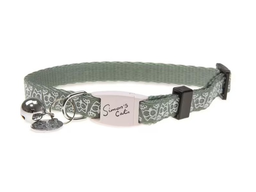 [90290160 1541726] Simon's Cat Katzenhalsband Grün