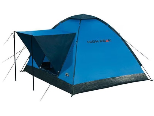 [90290310 1046916] High Peak Kuppelzelt Beaver 3 Blau/Grün