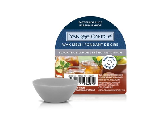 [90290313 1529446] Yankee Candle Signature Duftwachsplättchen Black Tea &amp; Lemon
