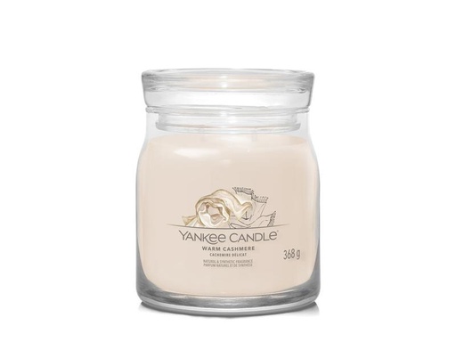 [90290458 1529412] Yankee Candle Signature Duftkerze Warm Cashmere Signature Medium Jar