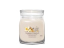 Yankee Candle Signature Duftkerze Vanilla Crème Brûlée Signature Medium Jar