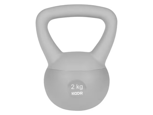 [90290544 1484147] KOOR Kettlebell Paalla Soft, 2 kg
