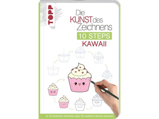 [90290612 1544980] Frechverlag Handbuch Die Kunst des Zeichnens Kawaii 128 Seiten