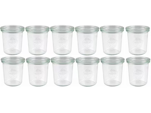 [90290793 1513006] Weck Einmachglas 140 ml, 12 Stück