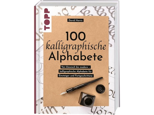 [90290802 1544998] Frechverlag Handbuch 100 kalligraphische Alphabete 256 Seiten