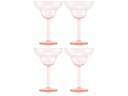 Bodum Outdoor-Martiniglas Oktett 250 ml, Rosa, 4 Stück