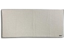 Möve Badteppich Eden Kästchen 60 x 130 cm, Nature