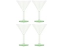 Bodum Outdoor-Martiniglas Oktett 180 ml, Grün, 4 Stück