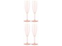 Bodum Outdoor-Champagnerglas Oktett 120 ml, Rosa, 4 Stück