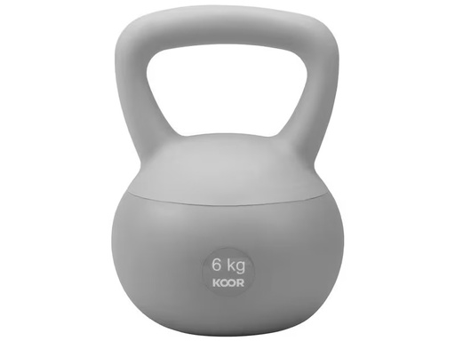[90291362 1484149] KOOR Kettlebell Paalla Soft, 6 kg