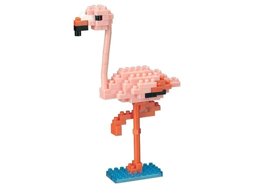 [90048798 1183472] Nanoblock Mini Collection Greater Flamingo 2 Level 2