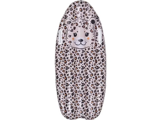 [90291405 1538657] Swim Essentials Aufblasbares Surfbrett Leopard Beige