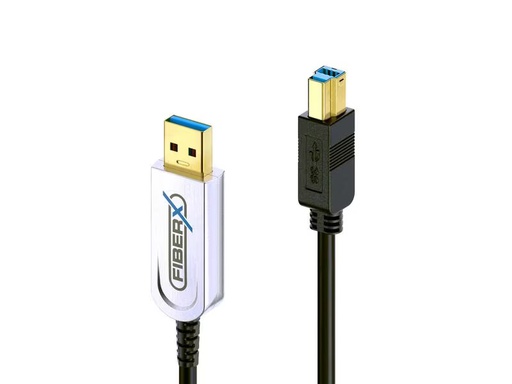 [90291492 1545593] FiberX USB 3.1-Kabel FX-I645 AOC USB A - USB B 10 m