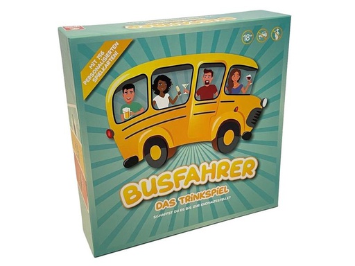 [90291546 1550123] Kampfhummel Busfahrer – Das Trinkspiel