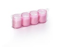 balthasar Kerzenset in Becher 4 Stück, Rosa