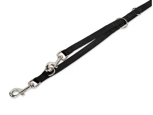 [90291651 1542776] Nobby Hundeleine Classic L, 2 m, 25 mm, Schwarz