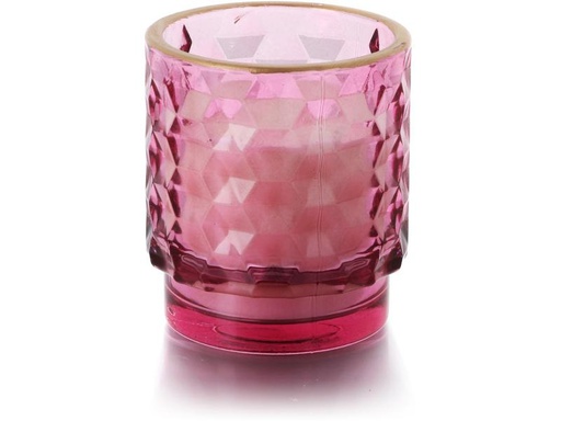 [90291660 1506769] balthasar Duftkerze Joy 8 x 7 cm, Rosa