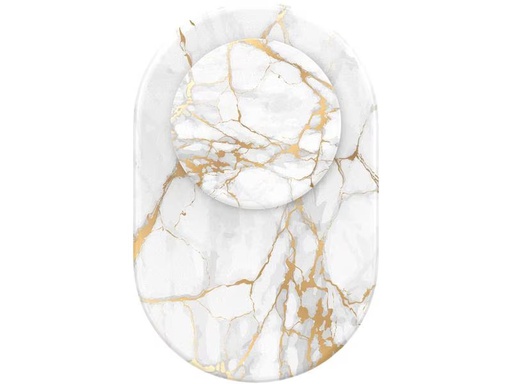 [90291704 1545675] PopSockets Halterung MagSafe Gold Lutz Marble