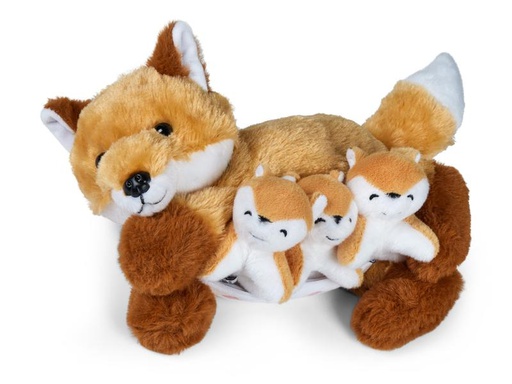 [90291759 1549305] Mamanimals Kuscheltier Mama Fuchs &amp; Babys