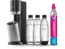 Sodastream Wassersprudler Duo Mega Pack Schwarz