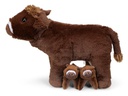 Mamanimals Kuscheltier Mama Kuh & Babys