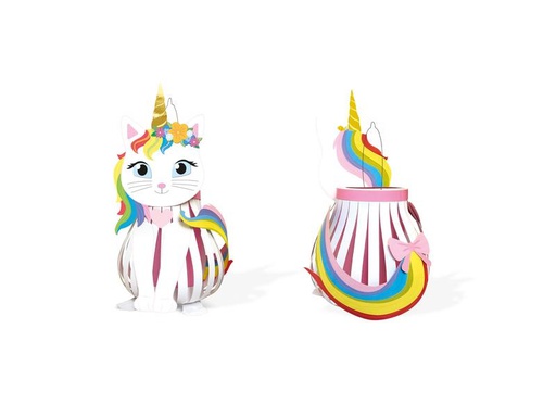 [90048844 1109715] URSUS Laternen-Bastelset Kittycorn
