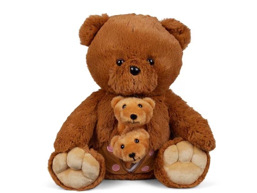 [90291833 1549307] Mamanimals Kuscheltier Mama Bär &amp; Babys