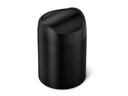 Simplehuman Abfalleimer 1.5 l, Schwarz matt