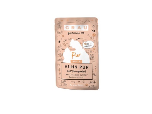[90292031 1542277] Grau Nassfutter Huhn Pur, 16 x 125 g
