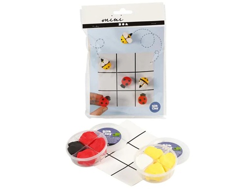[90048879 931711] Creativ Company Modellier-Set Tic Tac Toe Modellieren, 1 Set