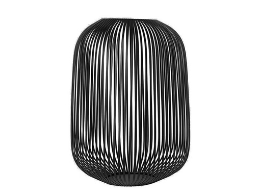 [90292358 1550104] Blomus Laterne Lito L 45 cm, Schwarz