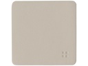 Sola Glasuntersetzer Elements Ambiente 10 x 10 cm, Sand