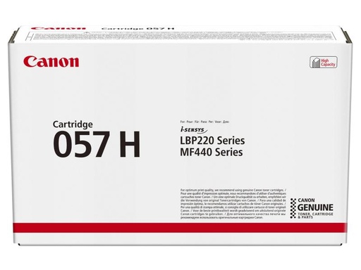 [90048909 1010463] Canon Toner 057H / 3010C002 Black