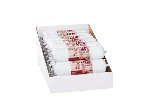 [90292592 1555414] naturaDog Nassfutter Pferd mit Gemüse Terrine Multipack, 20 x 400 g