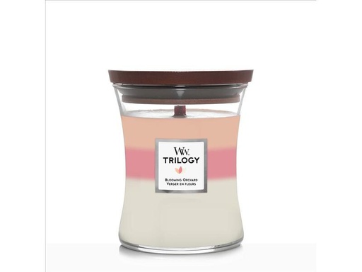 [90292641 1555509] Woodwick Duftkerze Blooming Orchard Trilogy Medium Jar
