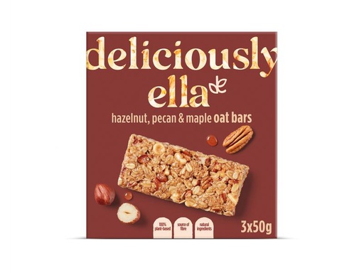 [90292649 1551924] Deliciously Ella Riegel Haselnuss-Pekannuss &amp; Ahorn 3 x 50 g