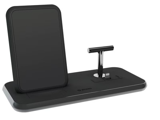 [90292706 1551931] Zens Wireless Charger Dual QI + Lightning Schwarz