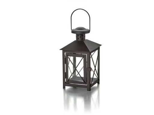 [90293060 1550239] balthasar Laterne 24 cm, Schwarz