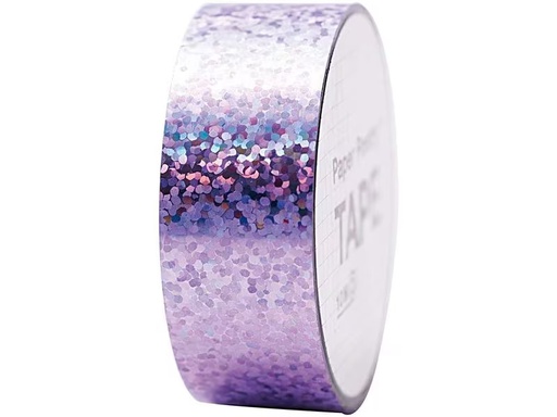 [90293174 1558464] Rico Design Deko-Klebeband Holographic 1.9 cm x 10 m, Flieder