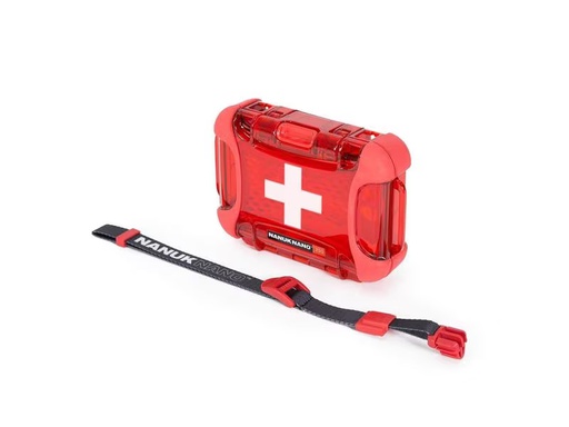 [90293184 1555801] Nanuk Outdoor-Koffer Nano Case 310 Erste-Hilfe leer Rot; Weiss