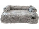 Nobby Hunde-Sofa Nuru, 91 x 74 x 10 cm, Grau