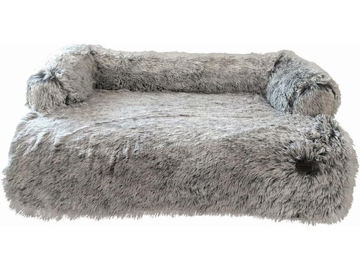 [90293989 1557808] Nobby Hunde-Sofa Nuru, 110 x 85 x 15 cm, Grau